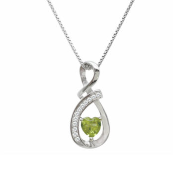 taranox-halskette-peridot-infinity-necklace-sterlingsilber-925-edelstein-silberkette-tnx217-titelbild