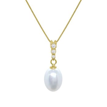 taranox-halskette-glossy-pearl-gelbvergoldet-sterlingsilber-925-suesswasserzuchtperle-anhaenger-goldkette-tnx401-titelbild